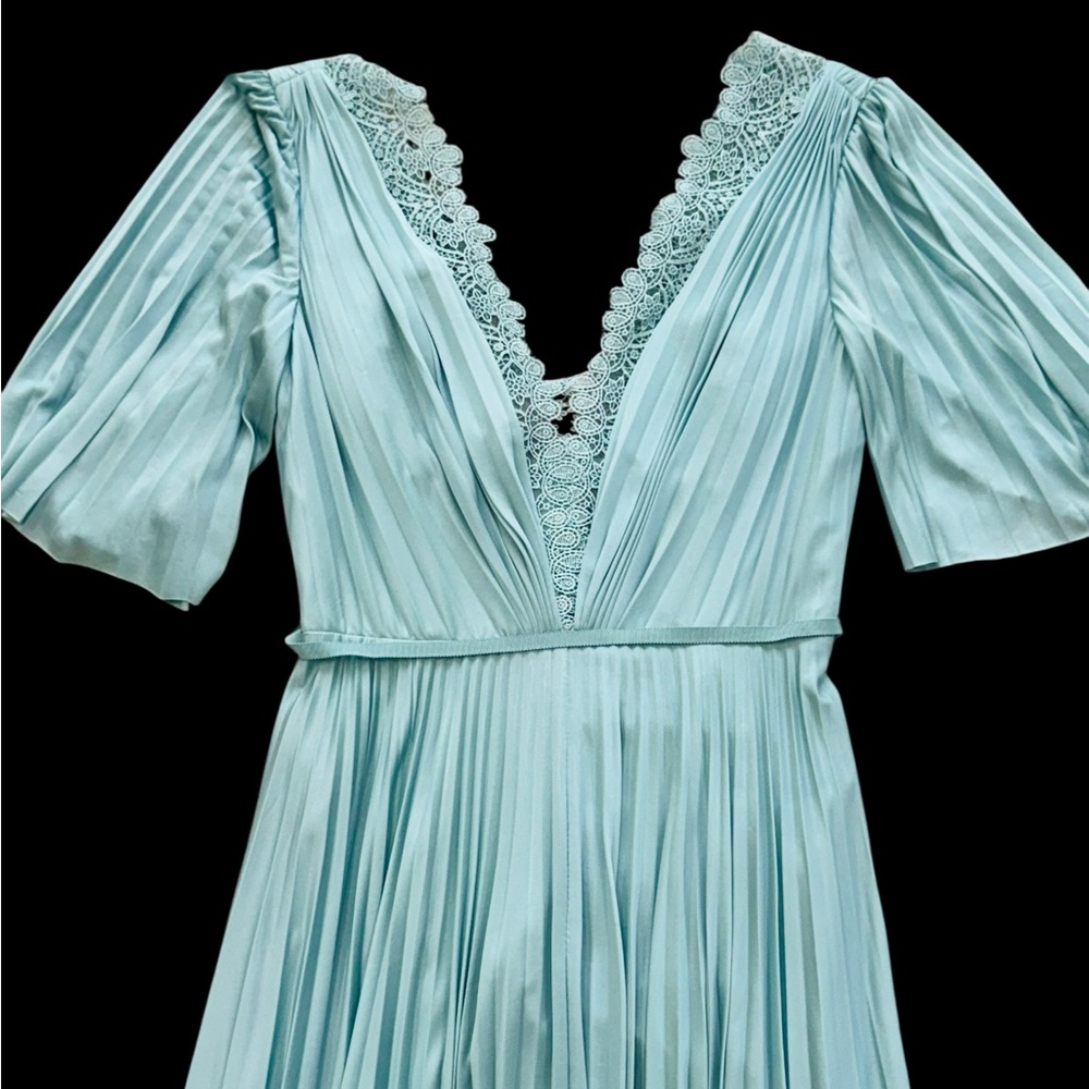CATHERINE DEANE***Short Sleeve Elegant Maxi Dress***IS 2 $1195 NWT - Picture 4 of 8